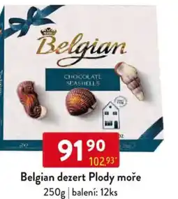 Qanto Belgian dezert Plody moře nabídka