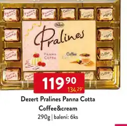 Qanto Dezert Pralines Panna Cotta Coffee&cream nabídka