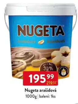 Qanto Nugeta arašídová nabídka