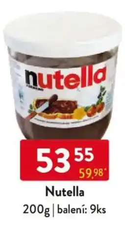 Qanto Nutella nabídka