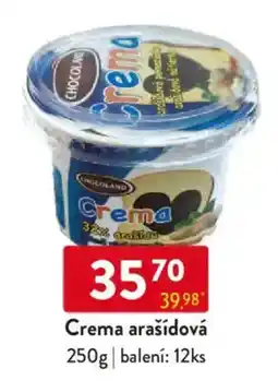 Qanto Crema arašídová nabídka