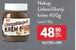 Qanto Nakup Lískooříškový krém nabídka