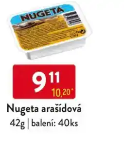 Qanto Nugeta arašídová nabídka
