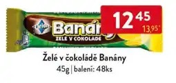 Qanto Želé v čokoládě Banány nabídka