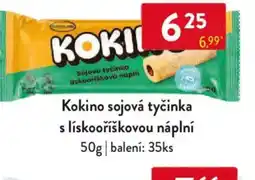 Qanto Kokino sojová tyčinka s lískooříškovou náplní nabídka