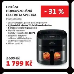 ETA Fritéza horkovzdušná Eta fritta spectra nabídka
