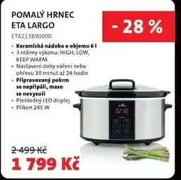 ETA Pomalý hrnec Eta largo nabídka