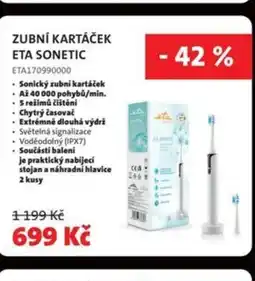 ETA Zubní kartáček Eta sonetic nabídka