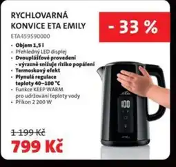 ETA Rychlovarná konvice Eta emily nabídka