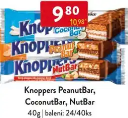 Qanto Knoppers PeanutBar, Coconut Bar, NutBar nabídka