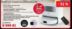 ETA Robotický vysavač Eta master aqua pro nabídka