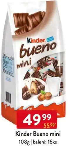 Qanto Kinder Bueno mini nabídka