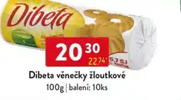 Qanto Dibeta věnečky žloutkové nabídka