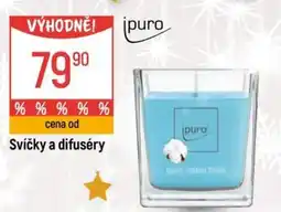 Globus Ipuro Svíčky a difuséry nabídka