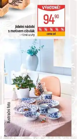 Globus Jídelní nádobí s motivem cibulák nabídka