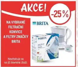 Globus Na vybrané filtrační konvice a filtry značky Brita nabídka