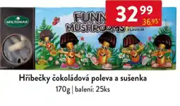 Qanto Hříbečky čokoládová poleva a sušenka nabídka
