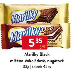 Qanto Marilky Black mléčno-čokoládové, nugátové nabídka