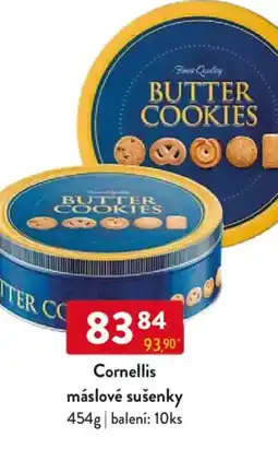 Qanto Cornellis máslové sušenky nabídka