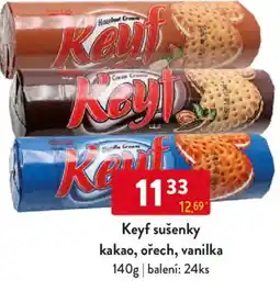 Qanto Keyf sušenky kakao, ořech, vanilka nabídka