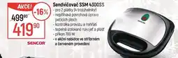 Globus Sendvičovač SSM 4300SS nabídka