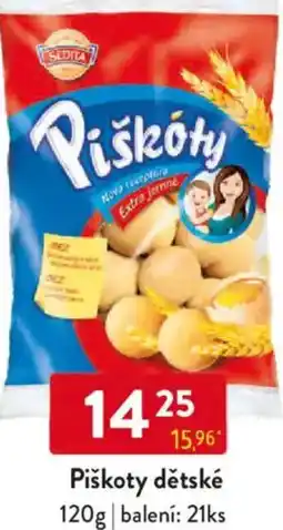 Qanto Piškoty dětské nabídka