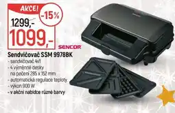 Globus Sendvičovač SSM 9978BK nabídka