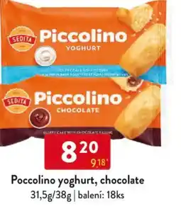 Qanto Poccolino yoghurt, chocolate nabídka
