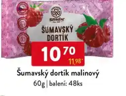 Qanto Šumavský dortík malinový nabídka