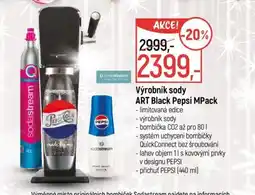 Globus Výrobník sody ART Black Pepsi MPack nabídka