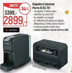 Globus Kapslový kávovar Porto B ES 721 nabídka