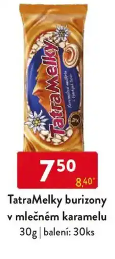 Qanto TatraMelky burizony v mlečném karamelu nabídka
