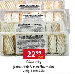 Qanto Prima rolky jahoda, třešeň, meruňka, malina nabídka