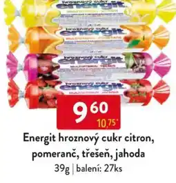 Qanto Energit hroznový cukr citron, pomeranč, třešeň, jahoda nabídka