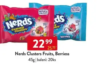 Qanto Nerds Clusters Fruits, Berriess nabídka