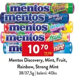 Qanto Mentos Discovery, Mint, Fruit, Rainbow, Strong Mint nabídka
