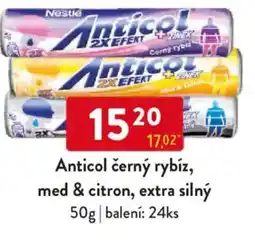 Qanto Anticol černý rybíz, med & citron, extra silný nabídka