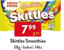 Qanto Skittles Smoothies nabídka