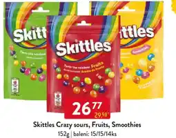 Qanto Skittles Crazy sours, Fruits, Smoothies nabídka