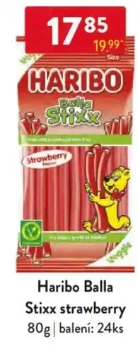Qanto Haribo Balla Stixx strawberry nabídka