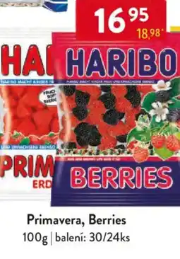 Qanto Primavera, Berries nabídka