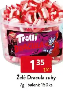 Qanto Želé Dracula zuby nabídka