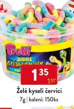 Qanto Želé kyselí červíci nabídka