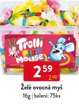 Qanto Želé ovocná myš nabídka