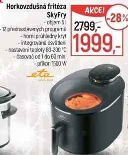 Globus Horkovzdušná fritéza SkyFry nabídka