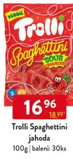 Qanto Trolli Spaghettini jahoda nabídka