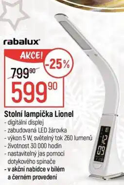 Globus Rabalux® Stolní lampička Lionel nabídka