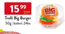 Qanto Trolli Big Burger nabídka