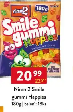 Qanto Nimm2 Smile gummi Happies nabídka