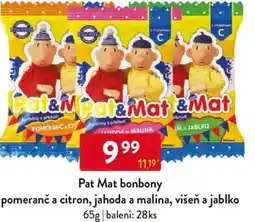 Qanto Pat Mat bonbony pomeranč a citron, jahoda a malina, višeň a jablko nabídka